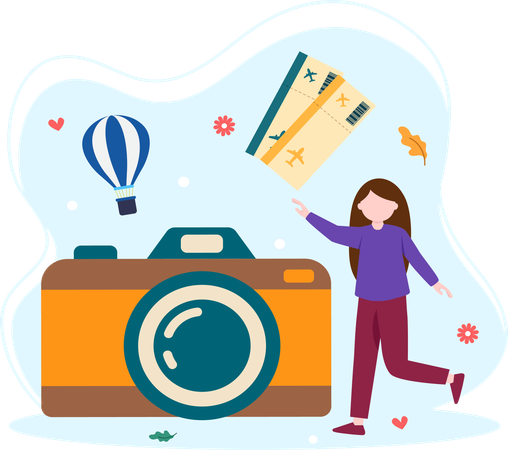 Travel Memories  Illustration