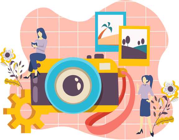 Travel photography  Illustration