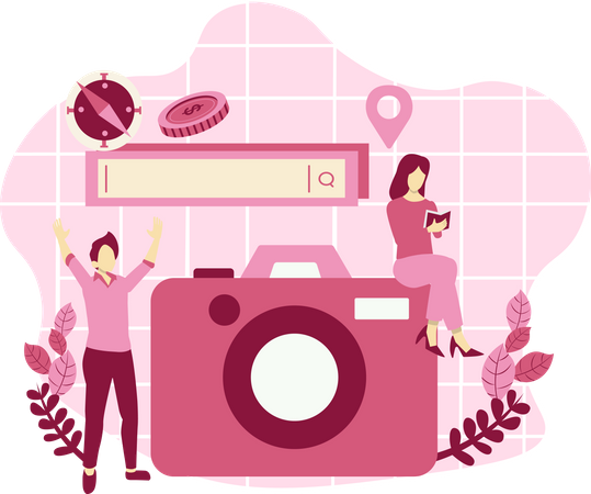 Travel Photography  Illustration