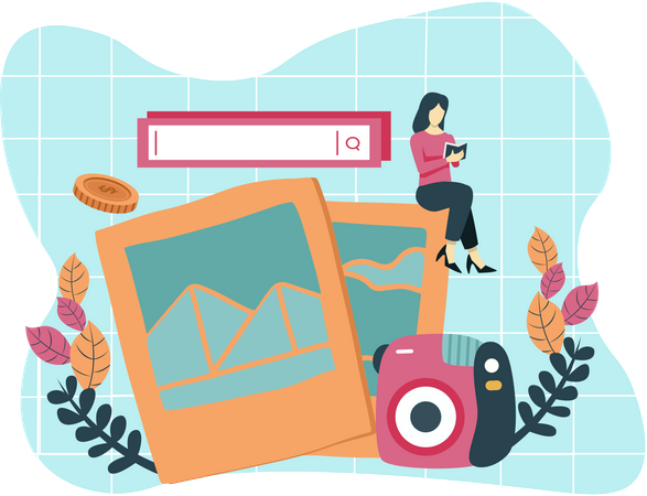 Travel Photography  Illustration
