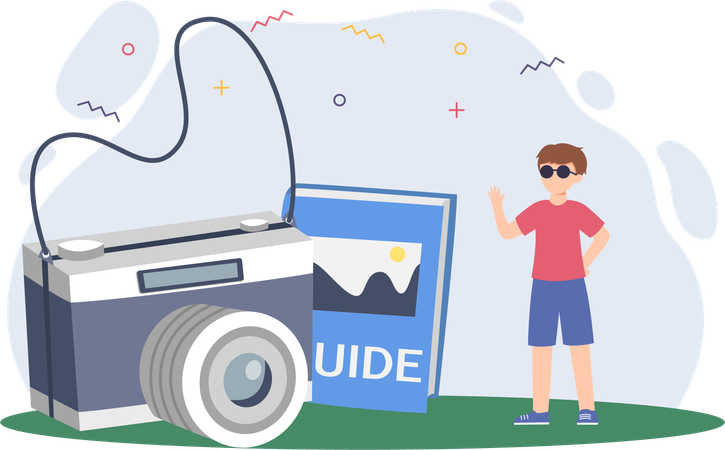 Travel photography  Illustration