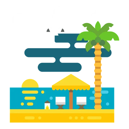 Travel spot  Illustration