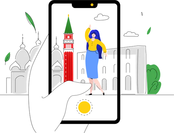 Travel to Italy  Illustration