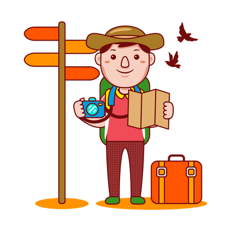 Traveler  Illustration