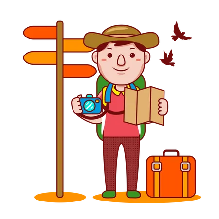 Traveler  Illustration