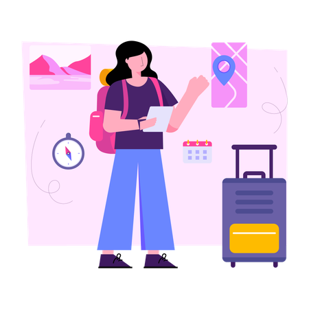 Traveler  Illustration