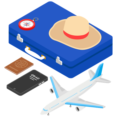 Traveling Things  イラスト