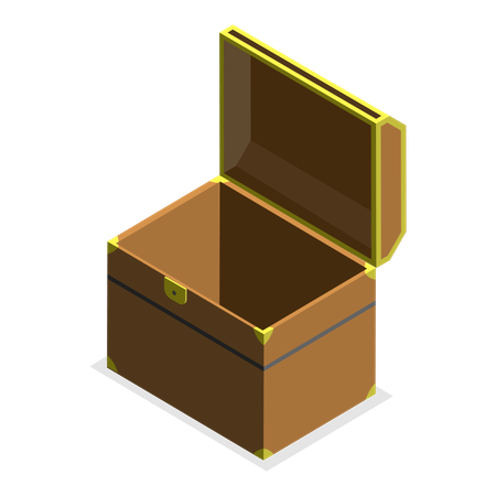 Treasure box  Illustration