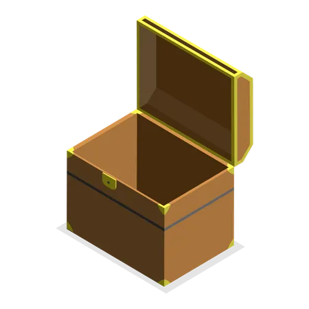 Treasure box  Illustration