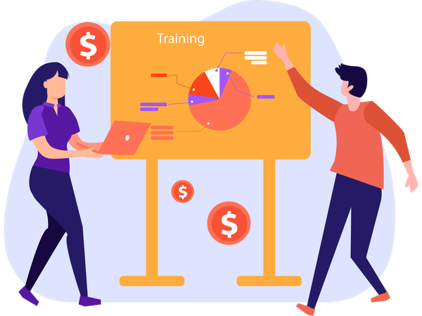 Treinamento Empresarial  Ilustração