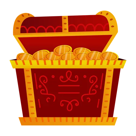 Trésor chinois  Illustration