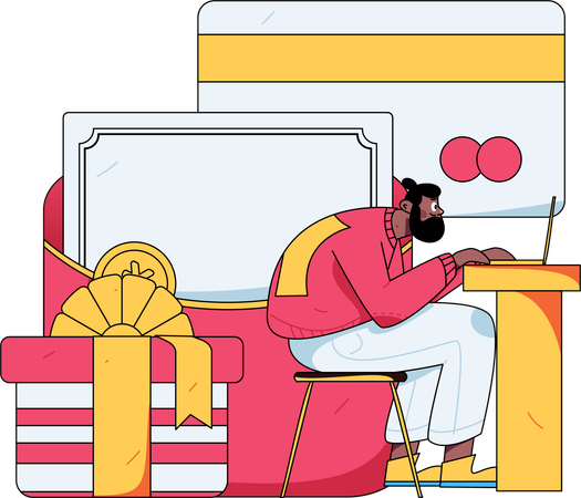 Treueprogramm  Illustration