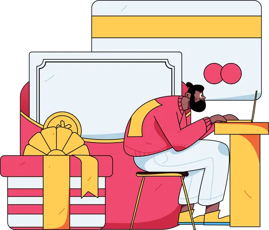 Treueprogramm  Illustration