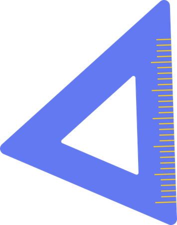 Triangle Ruler  Illustration