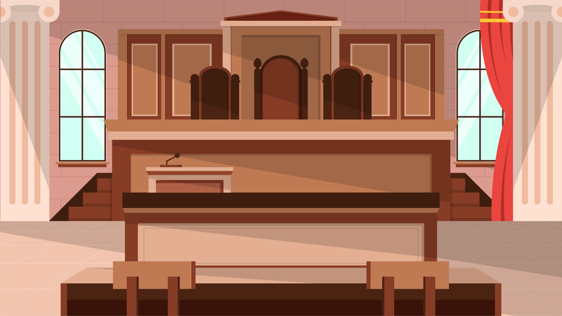 Tribunal  Illustration