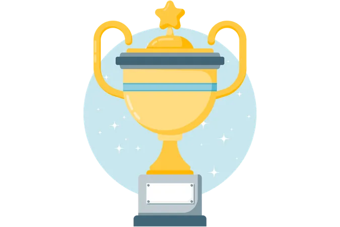 Troféu do campeonato  Ilustração