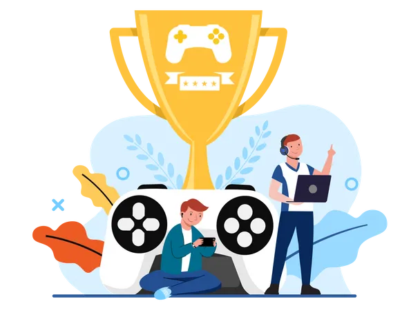 Compétition e-sport de l'année Trophées  Illustration