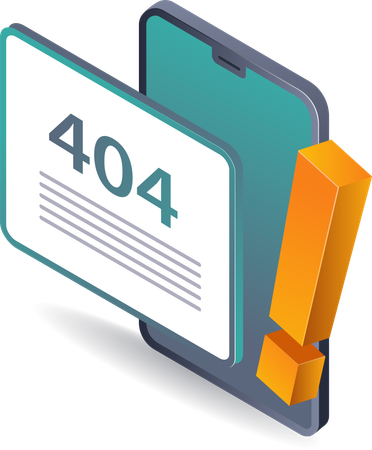 Troubleshooting 404 Error Codes on Smartphone Systems  Illustration