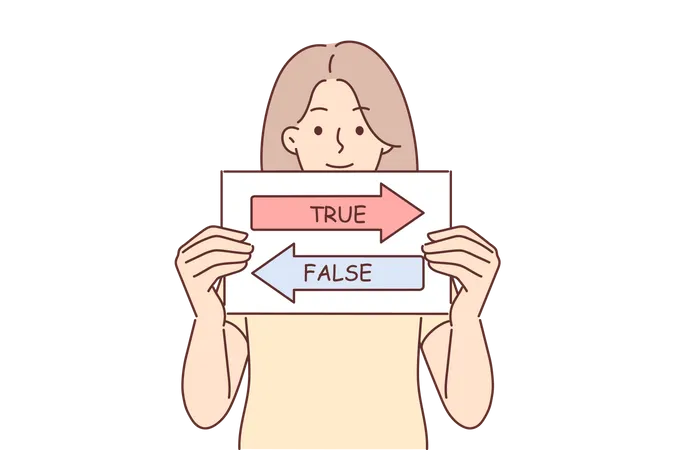 True or false  Illustration