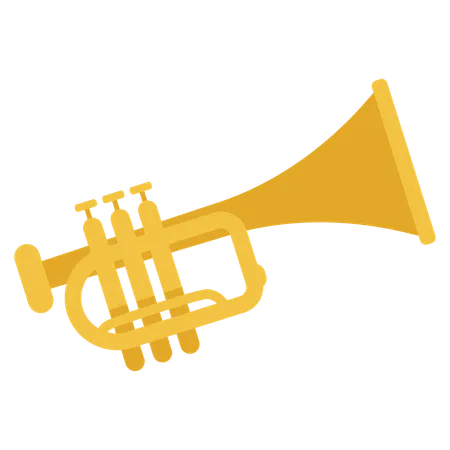 Trumpet Carnaval Illustration Illustration