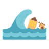 illustrations of tsunami