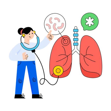 Tuberculose  Ilustração