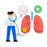 tuberculosis disease illustration