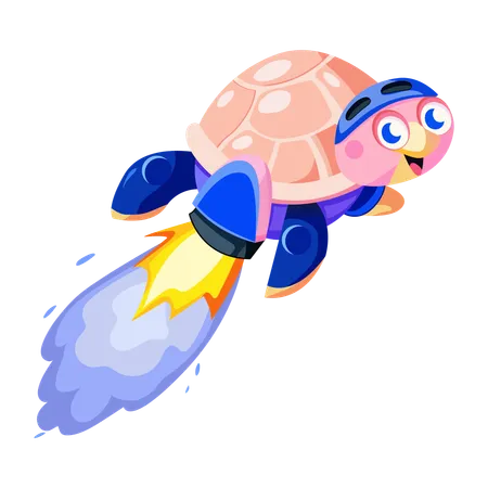 Turbo turtle  Illustration