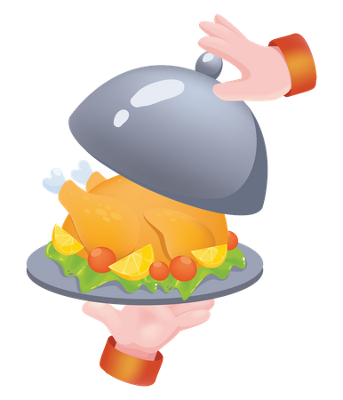 Turkey Chicken  Illustration