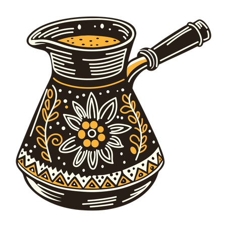 Turkish Pot  Illustration