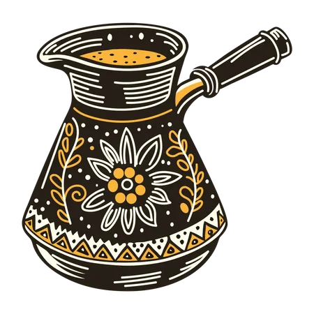 Turkish Pot  Illustration