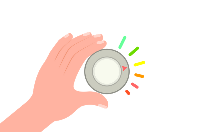 Turning Knob  Illustration