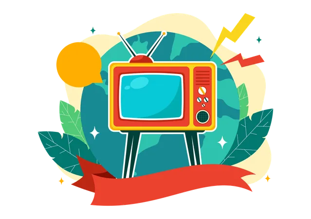 TV day  Illustration