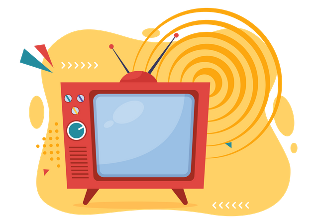 Tv Programming  Illustration