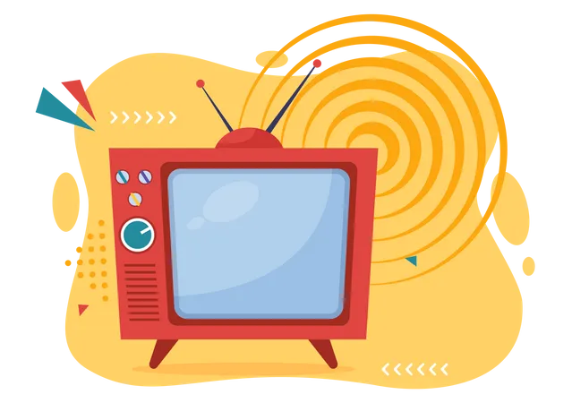 Tv Programming  Illustration