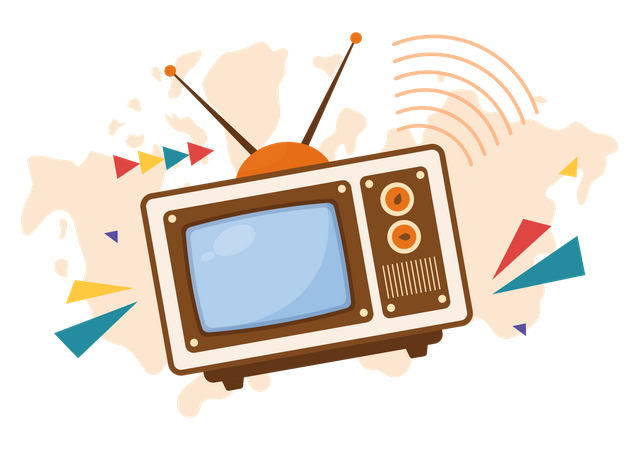 Tv Screen  Illustration