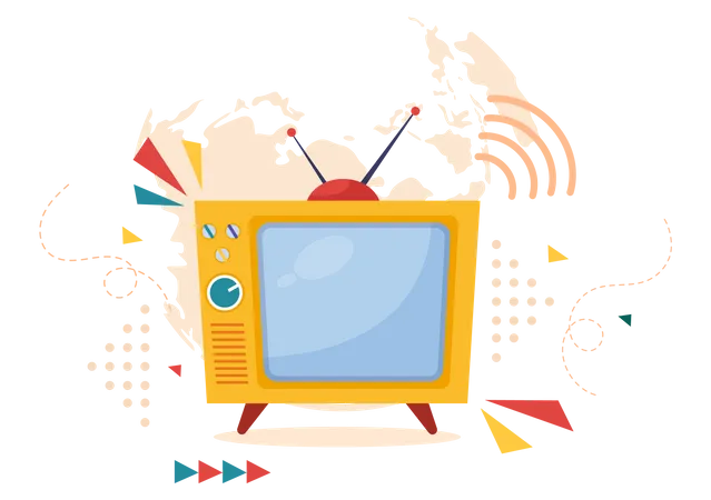 Tv Technology  Illustration