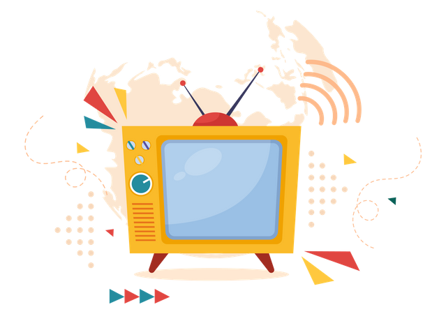 Tv Technology  Illustration