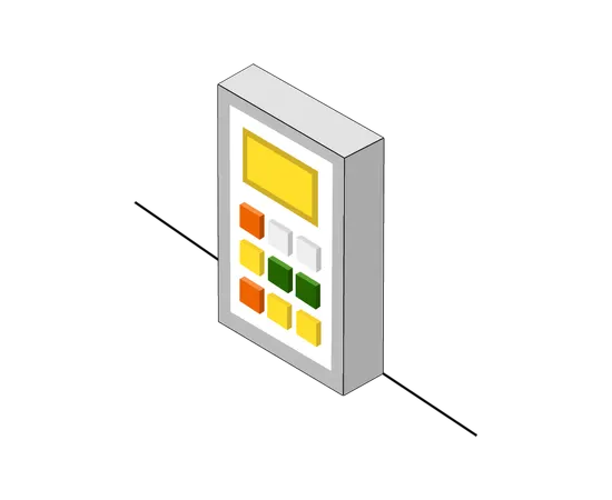 Two-Factor Authentication Device  Illustration