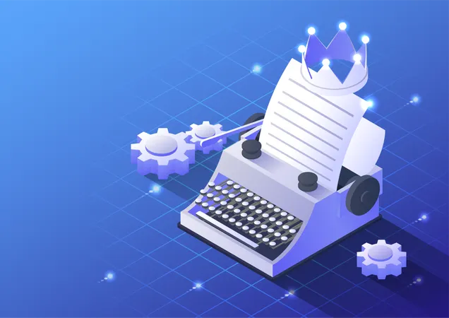 Typewriter  Illustration