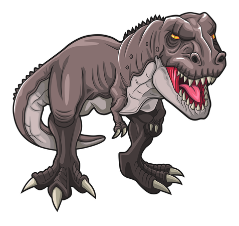 Tyrannosaure  Illustration