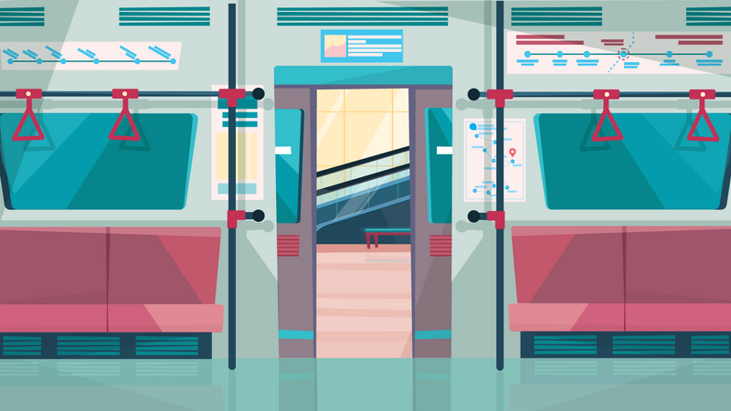 U-Bahn  Illustration