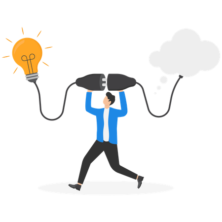 Über Lösungen nachdenken  Illustration
