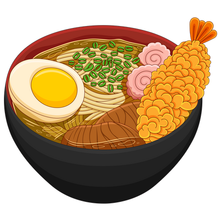 Udon  Illustration