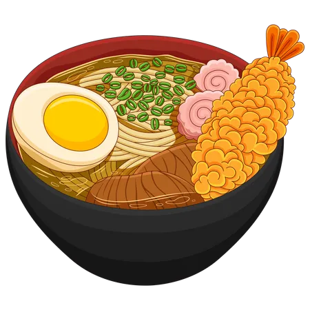 Udon  Illustration