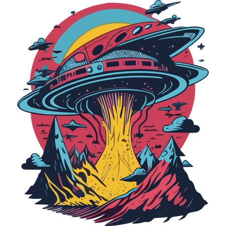UFO  Illustration