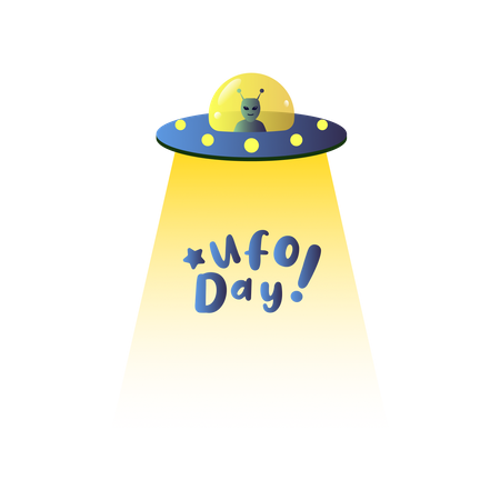 Ufo Day  Illustration