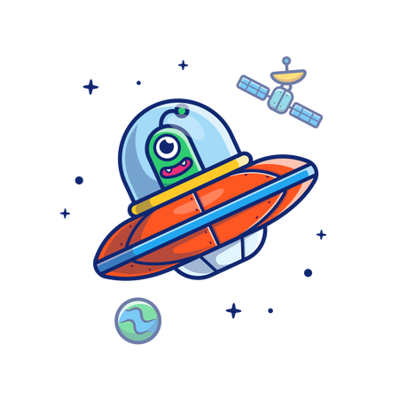 UFO  Illustration