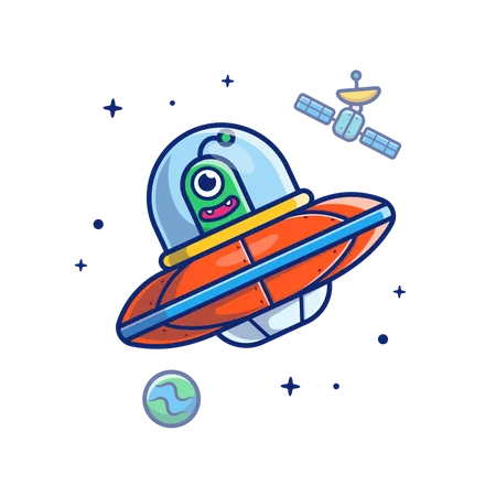 UFO  Illustration