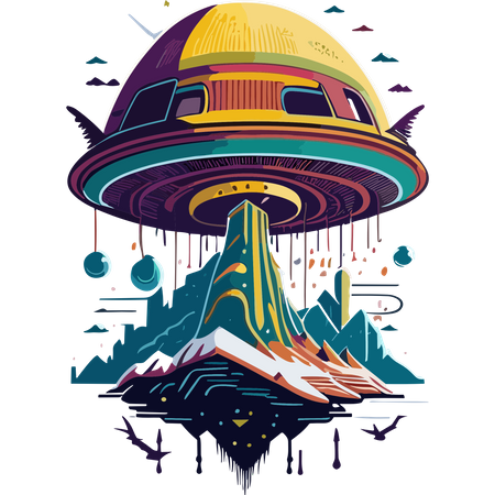 UFO  Illustration